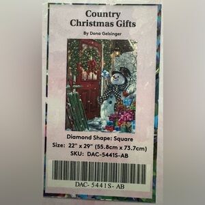Diamond Art Club Country Christmas Gifts Dana Gelsinger Diamond Painting